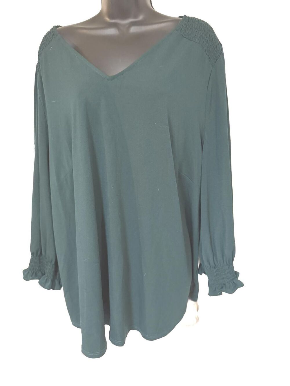 Adrianna Papell Green blouse 3X